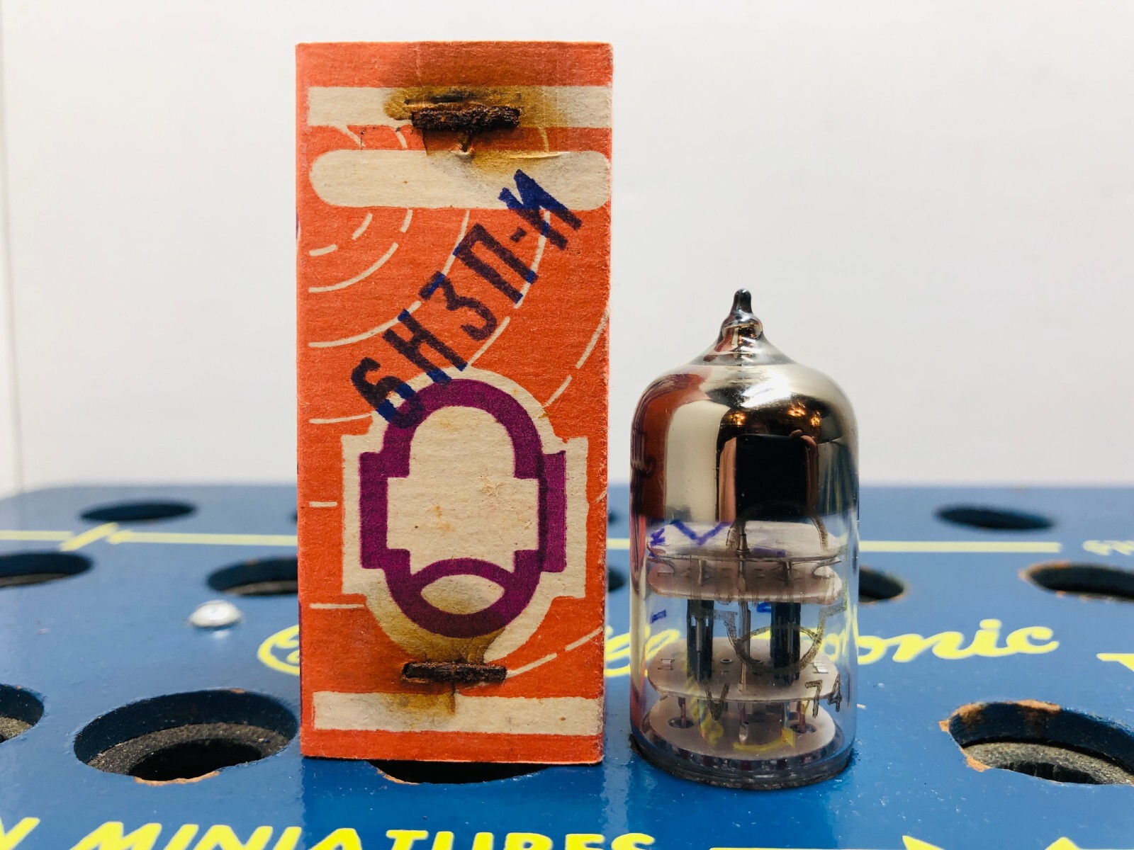 1ea Reflector 6N3P-I 6Н3П-I 5670 2C51 396A NOS NIB Gold Grid Tested Strong Tube