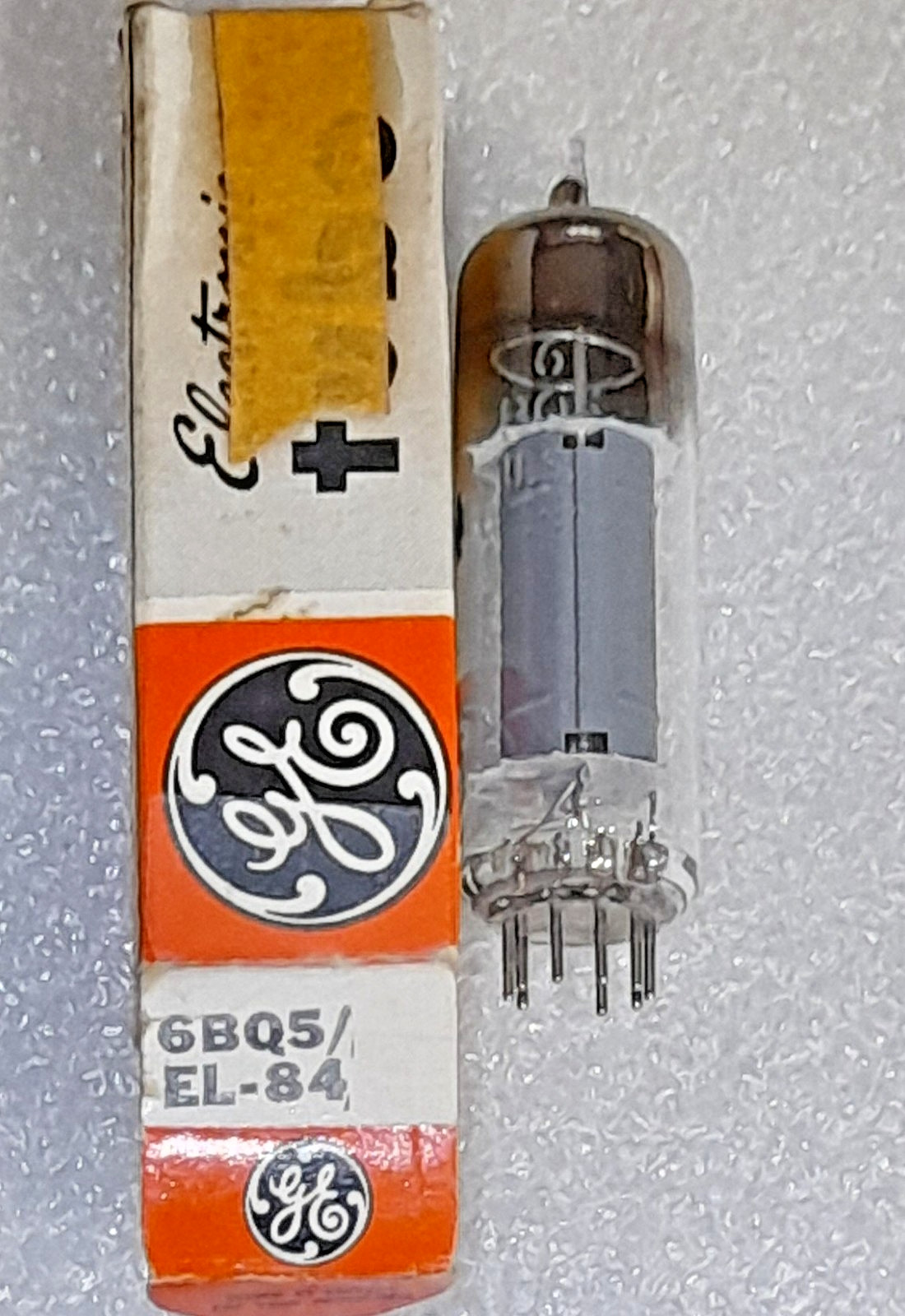 6BQ5 GE unbranded Vacuum Tube, TV-7D Tested – will combine shipping