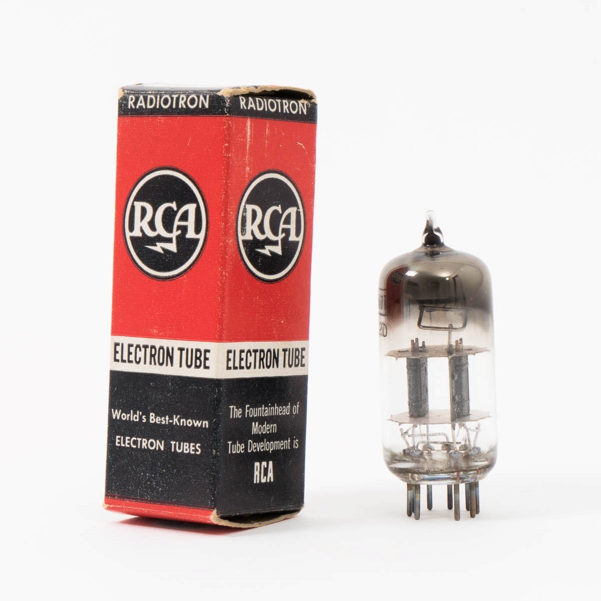 NOS NIB RCA 12AV7 Low Noise Tube from 1960s