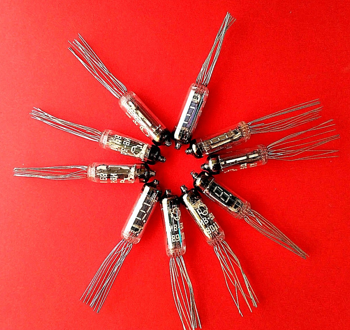 IV-3A IV3A ИВ-3А vintage VFD tube indicator unique soviet ussr RARE NEW 100 pcs