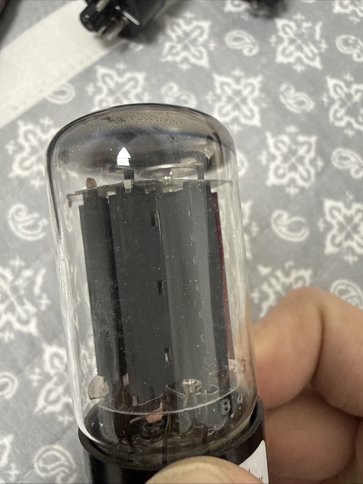 NOS Testing Mullard 5AR4/GZ34 F32 B4A1 O Getter Guitar Audio Tube Balance
