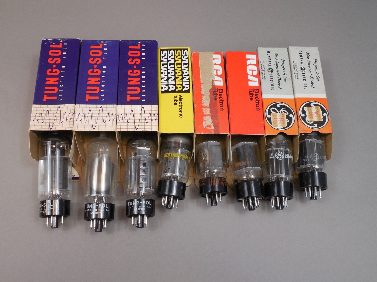 Lot of 8 Vintage Vacuum Tube Ham Radio NIB NOS