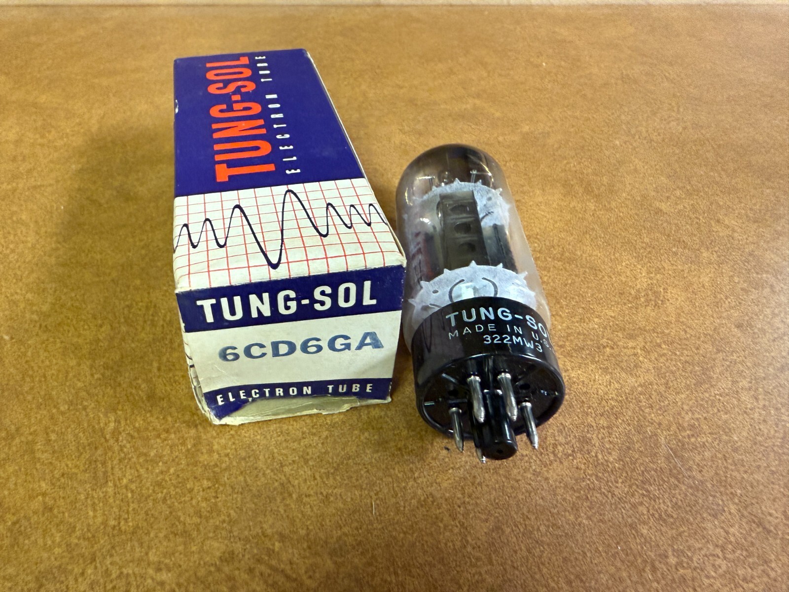 Tung-Sol 6CD6GA Vacuum Tube