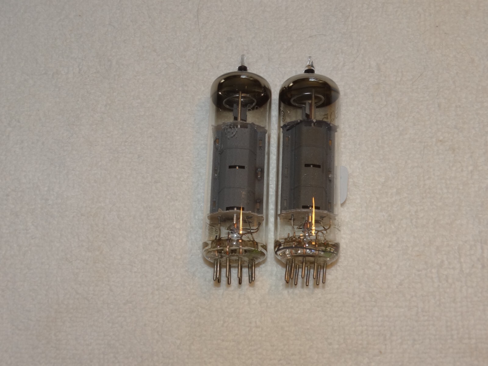 2 x 6BQ5/EL84 Matsushita? Tubes*Strong Matched Pair*Japan*