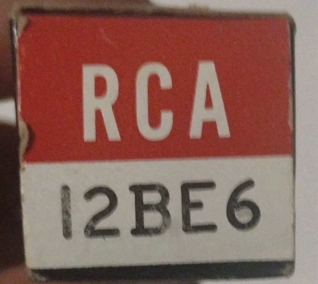 RCA Radiotron 12BE6 Electron Tube Vacuum Tube, Model 12BE6 With Box