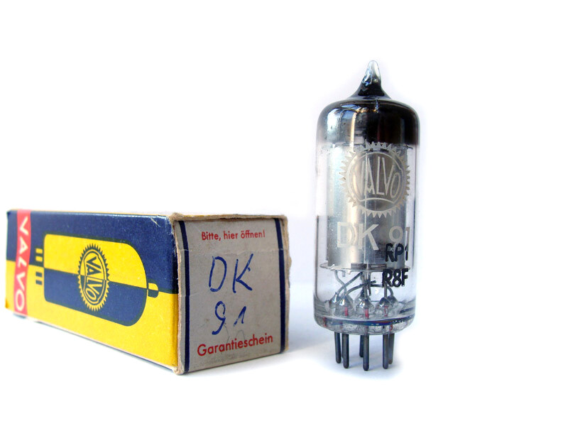 1R5/DK91 VALVO NOS BRITISH Tube Röhre Lampe Valvola Valvula Valve 진공관 真空管 电子管
