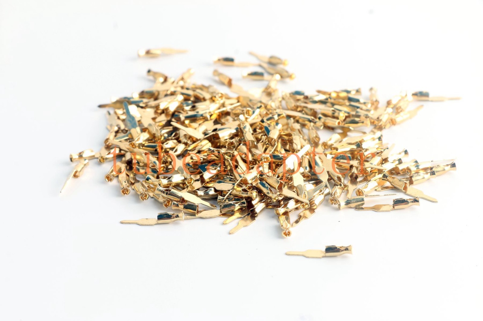 100pcs Gold plated female tube pins for EL84 12AX7 ECC808 12AU7 6922 IN-18 IN-12