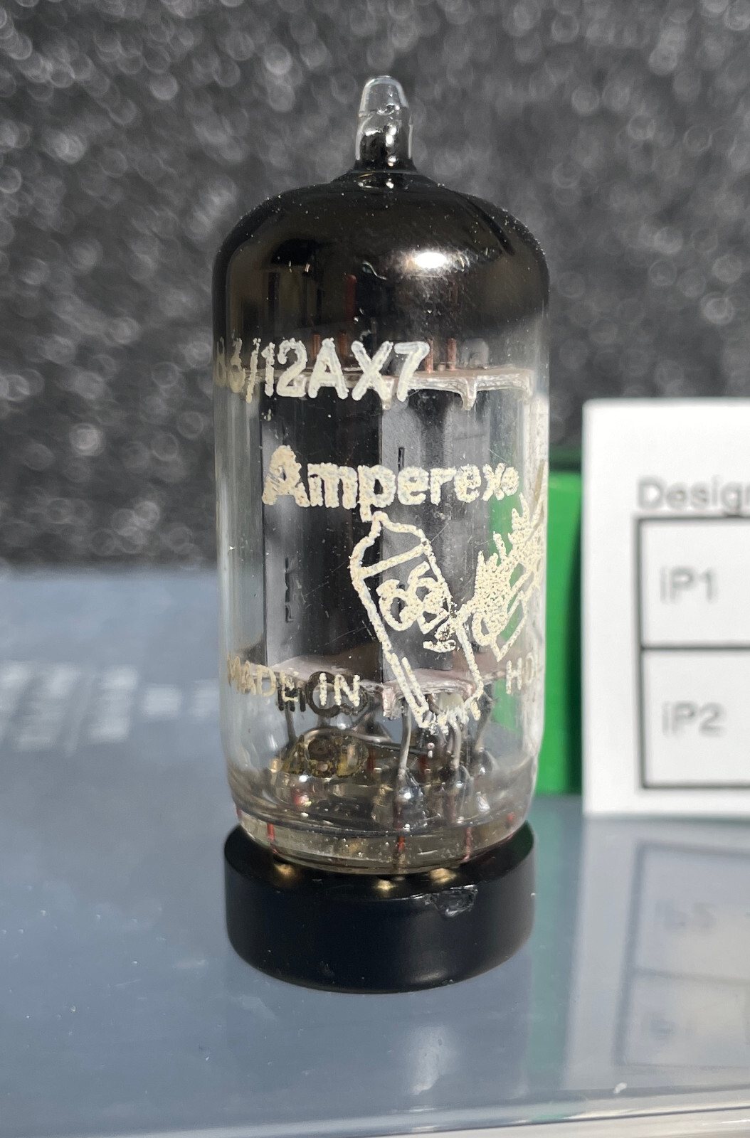 Bugle Boy / Amperex ECC83 /12AX7 MC6 DELTA 8O #310 Dual Triode Tube Vintage Rare