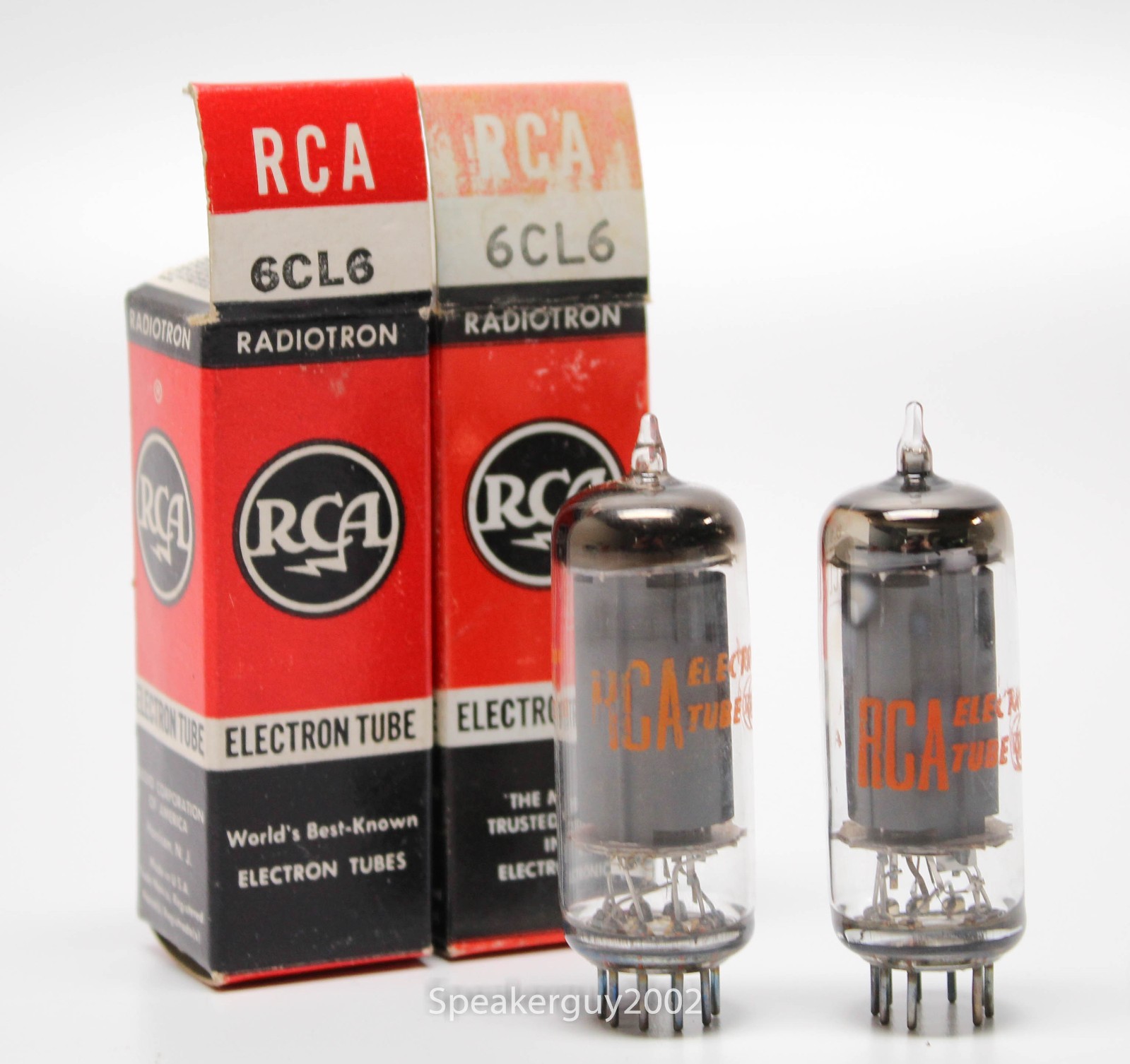 2 – RCA 6CL6 Vacuum Tubes — KT3