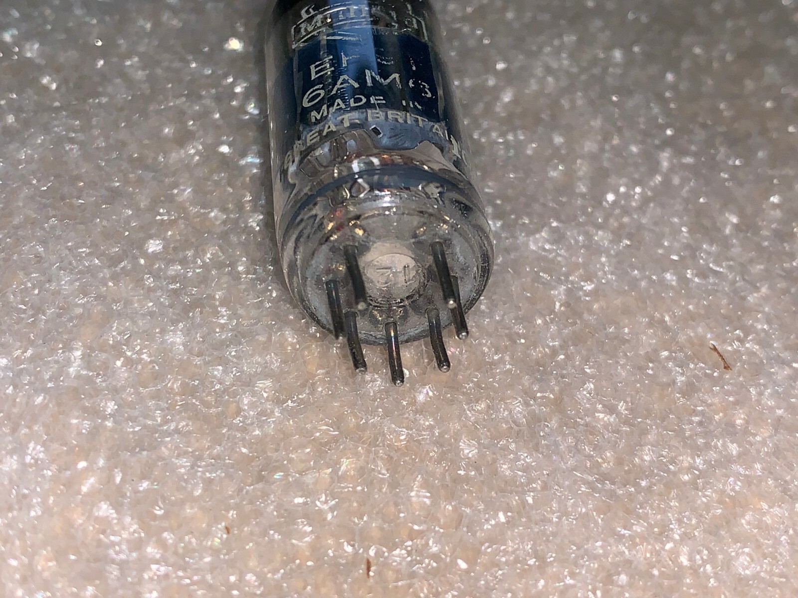 VINTAGE AMPEREX EF91 (6AM6) VACUUM TUBE