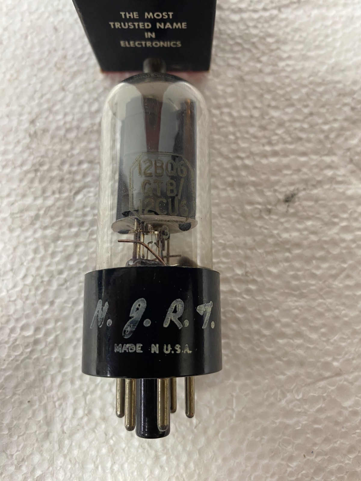 RCA Tubes 6L6G, 6F6G, 12BQ6/12CU6, 6F5G, 1B3GT, 25CD6GB (lot of 7)
