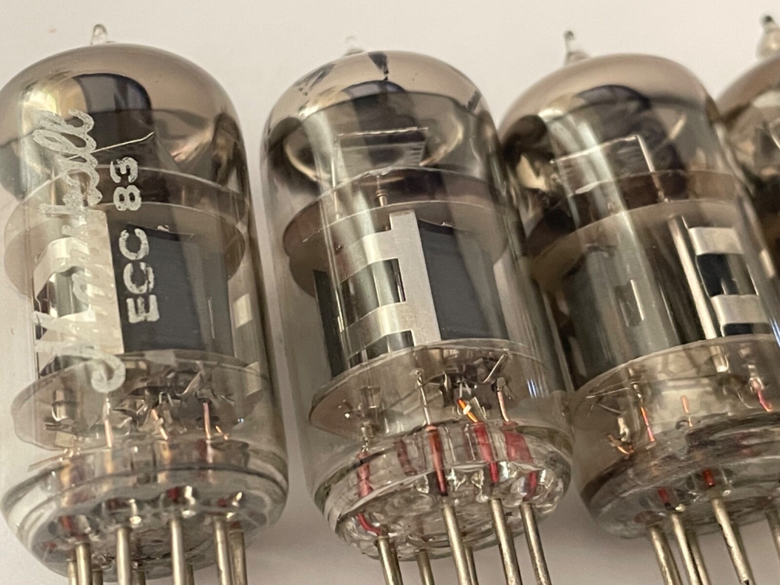 4 tubes ECC803S 12AX7 ECC83 triple mica AMPLITREX strong GM
