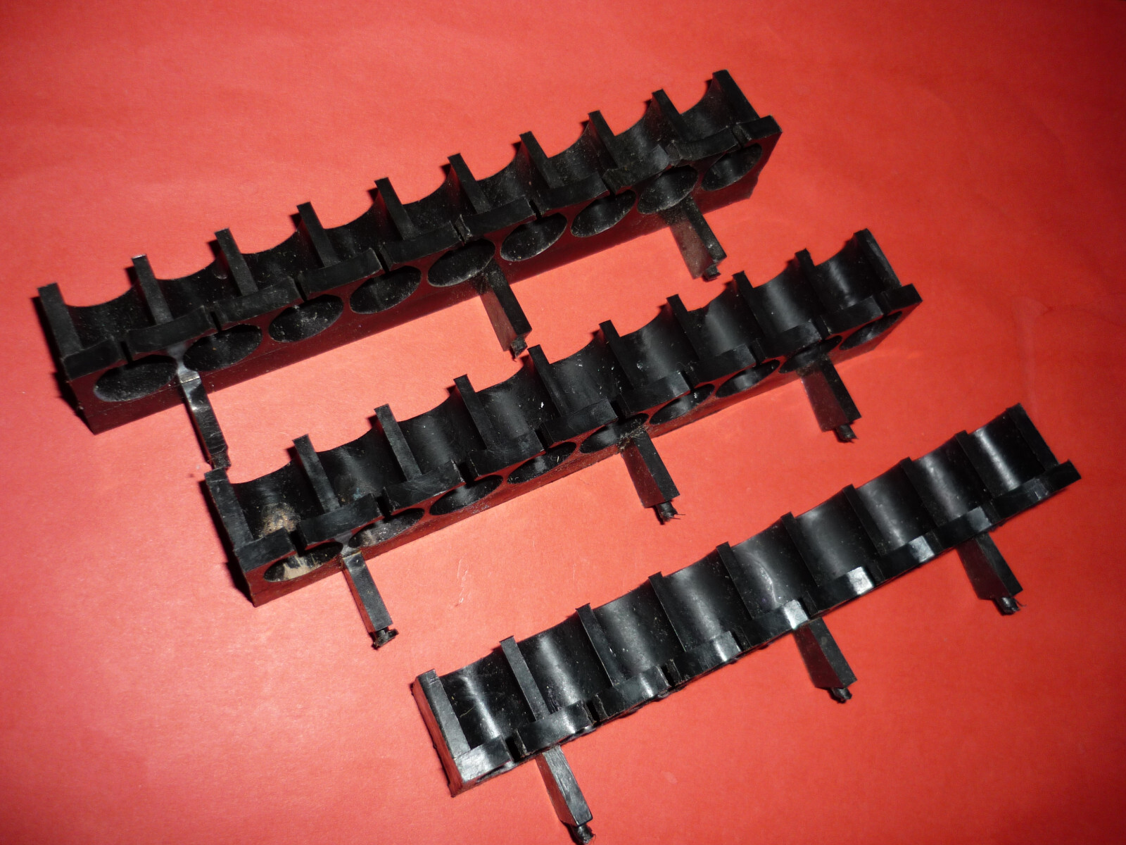 3pcs. 9-section plastic Holders for IV-8 / ИВ-8 VFD Tubes