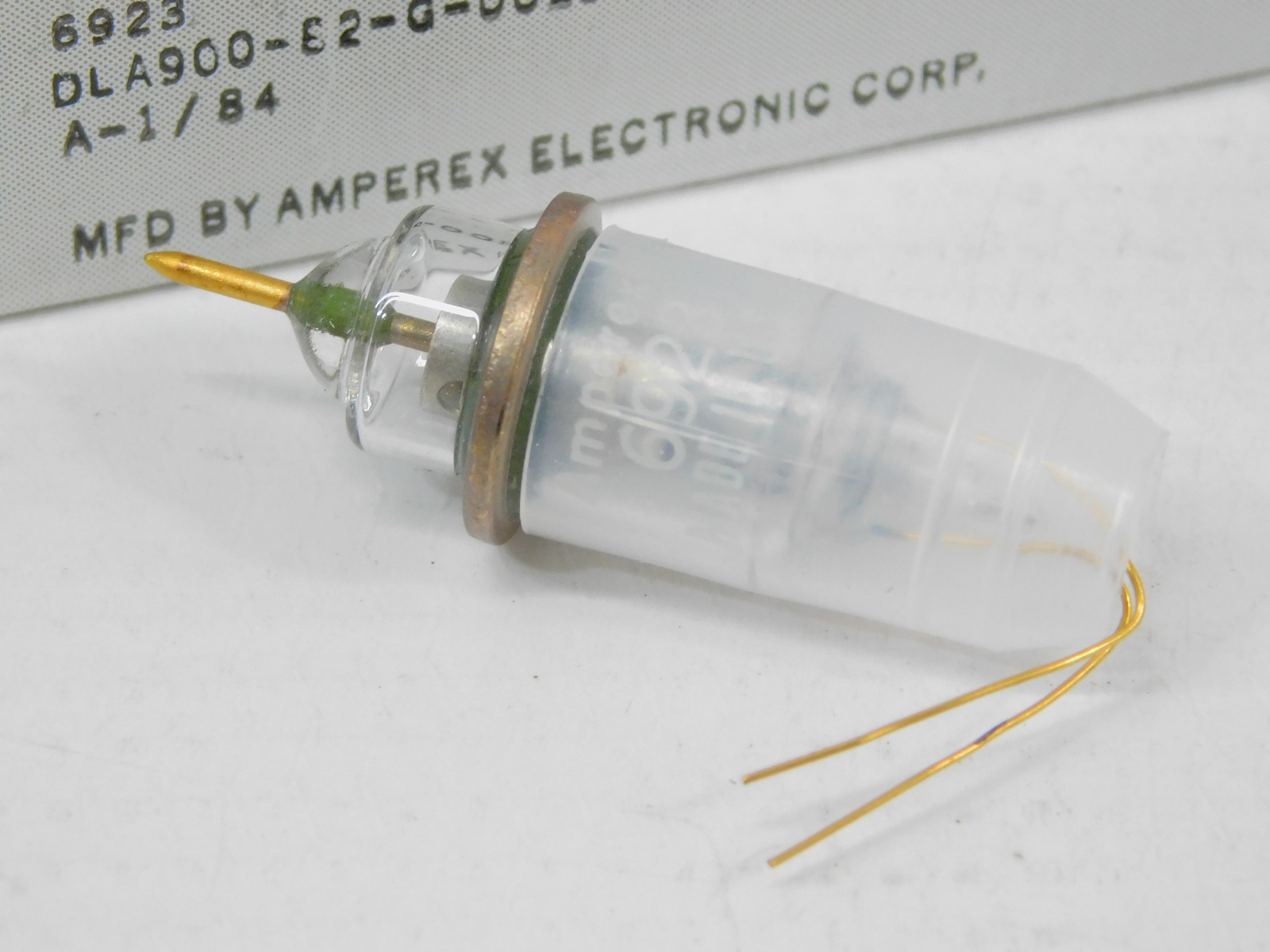 Amperex 6923 EA52 Vintage NOS Gold Pin Vacuum Tube (several available)