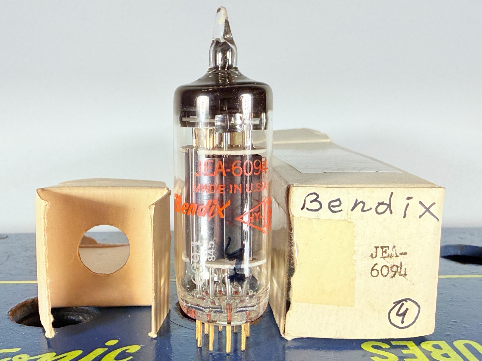 Bendix JEA 6094 Gold Pin Sub EL84 NOS NIB Tested Like NOS Tube