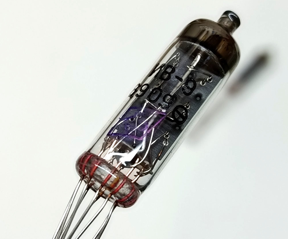 IV-9 Tubes Russian Numitron DIGIT DISPLAY NIXIE TUBES NOS TESTED lot 2pc.
