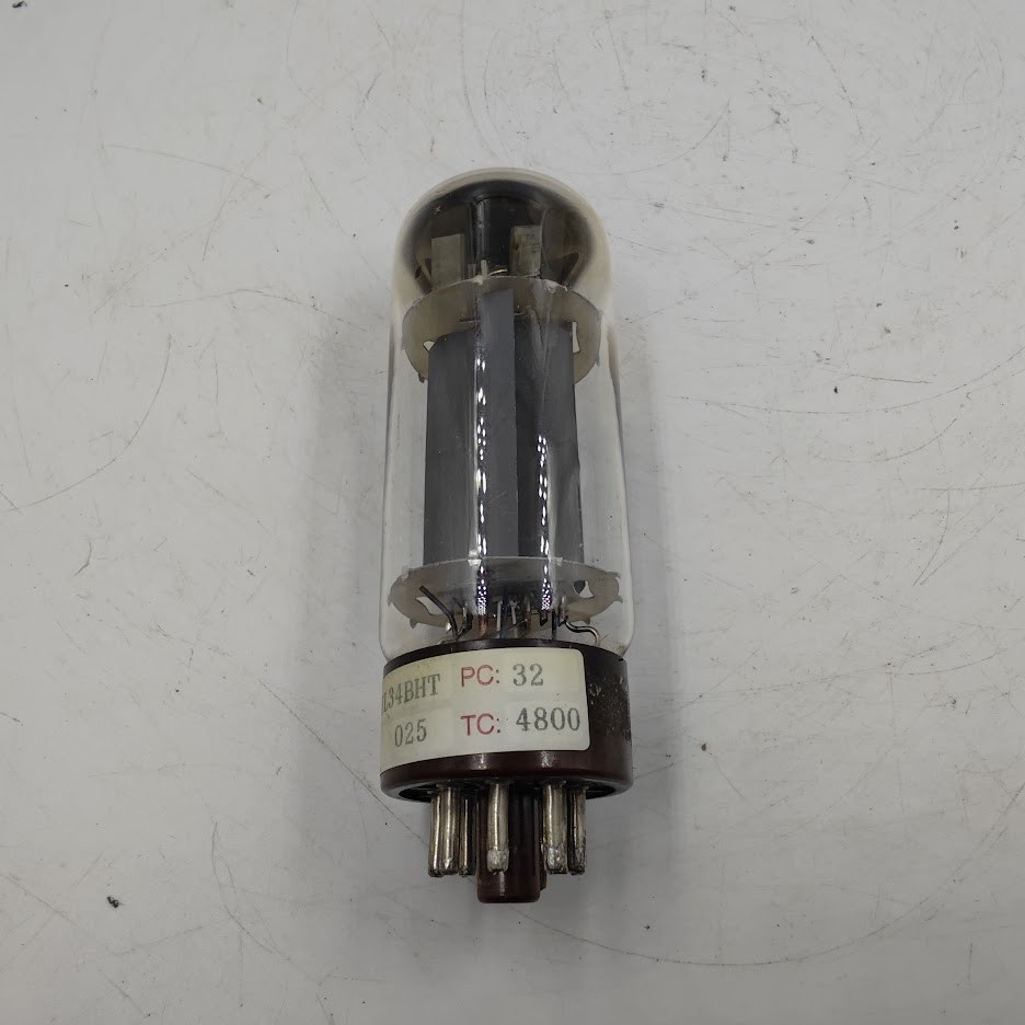 Ruby EL34BHT Power Tube – Used, Working, Some Marks