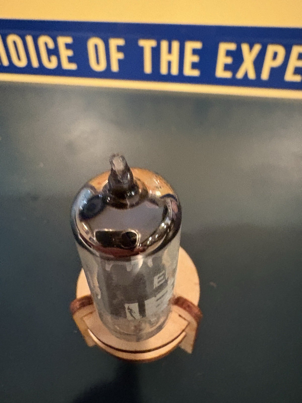 IEC Mullard GT. Britain EF94 6AU6 Grey Plate Vacuum Tube 539C Test ANOS £