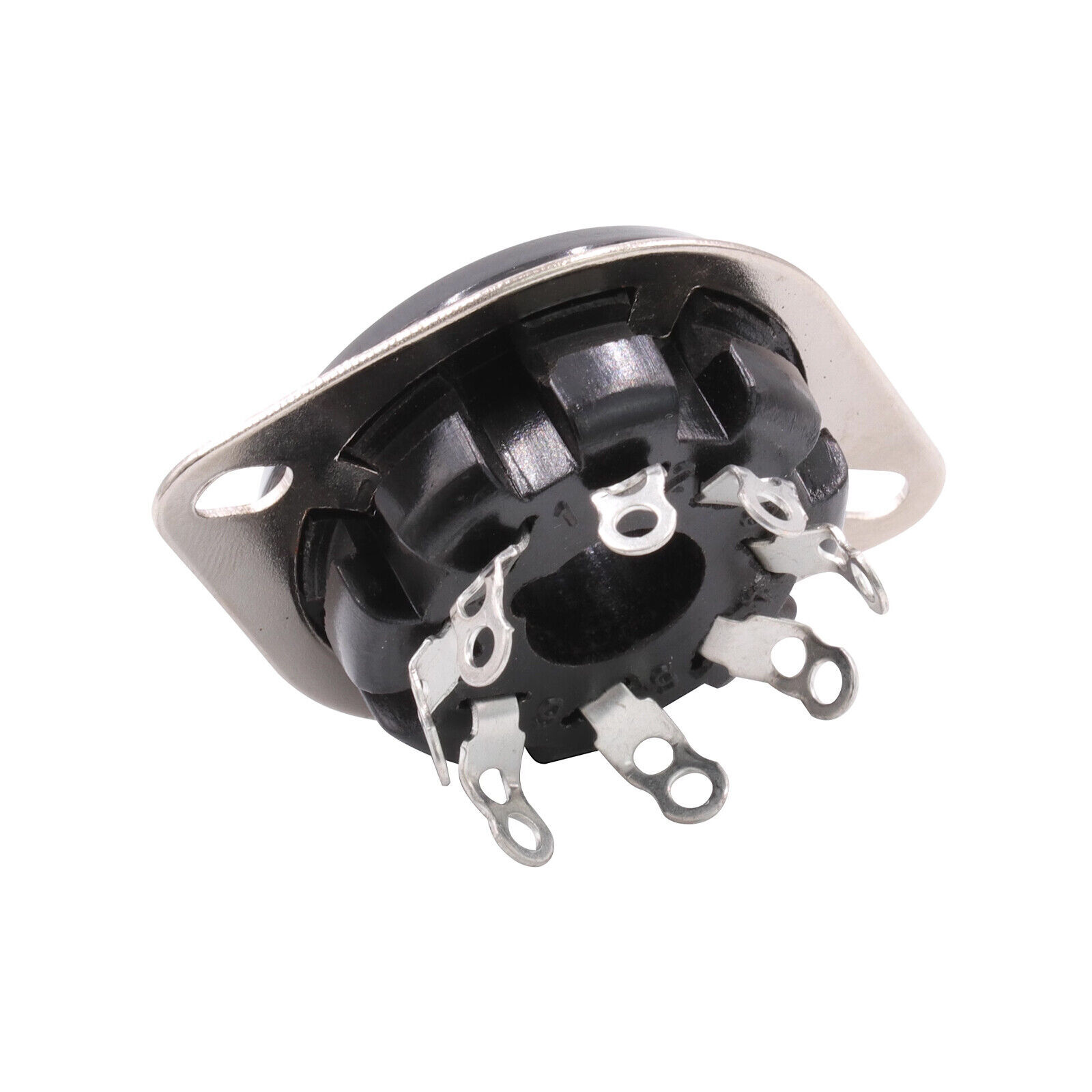 10PCS 8Pin Octal Vacuum Tube Socket For 6SN7 EL34 274B 6L6 KT88 Chassis MountFP8