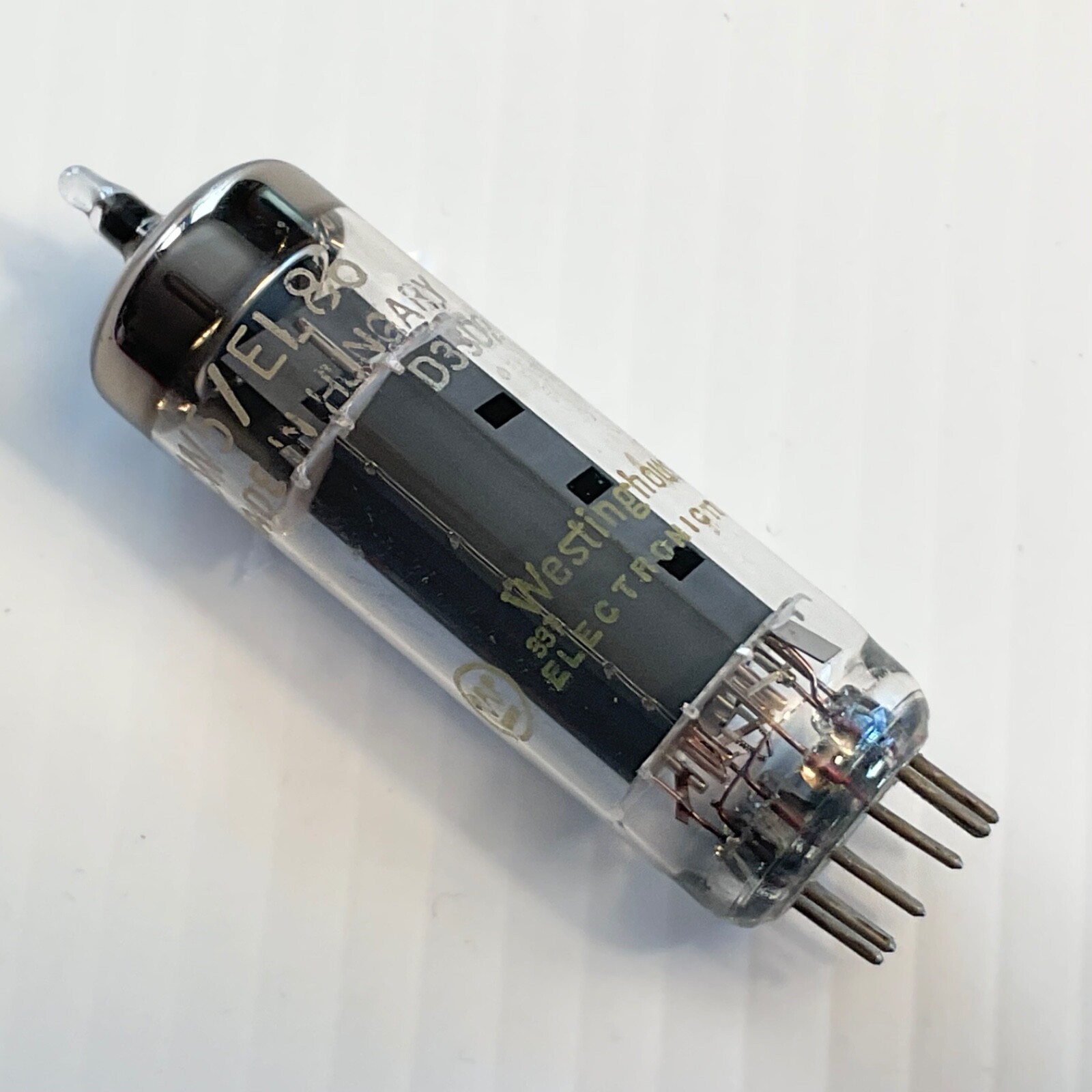 Vacuum tube 6CW5/EL86 Westinghouse ! Hungary! Just Tested strong FREE SHIP