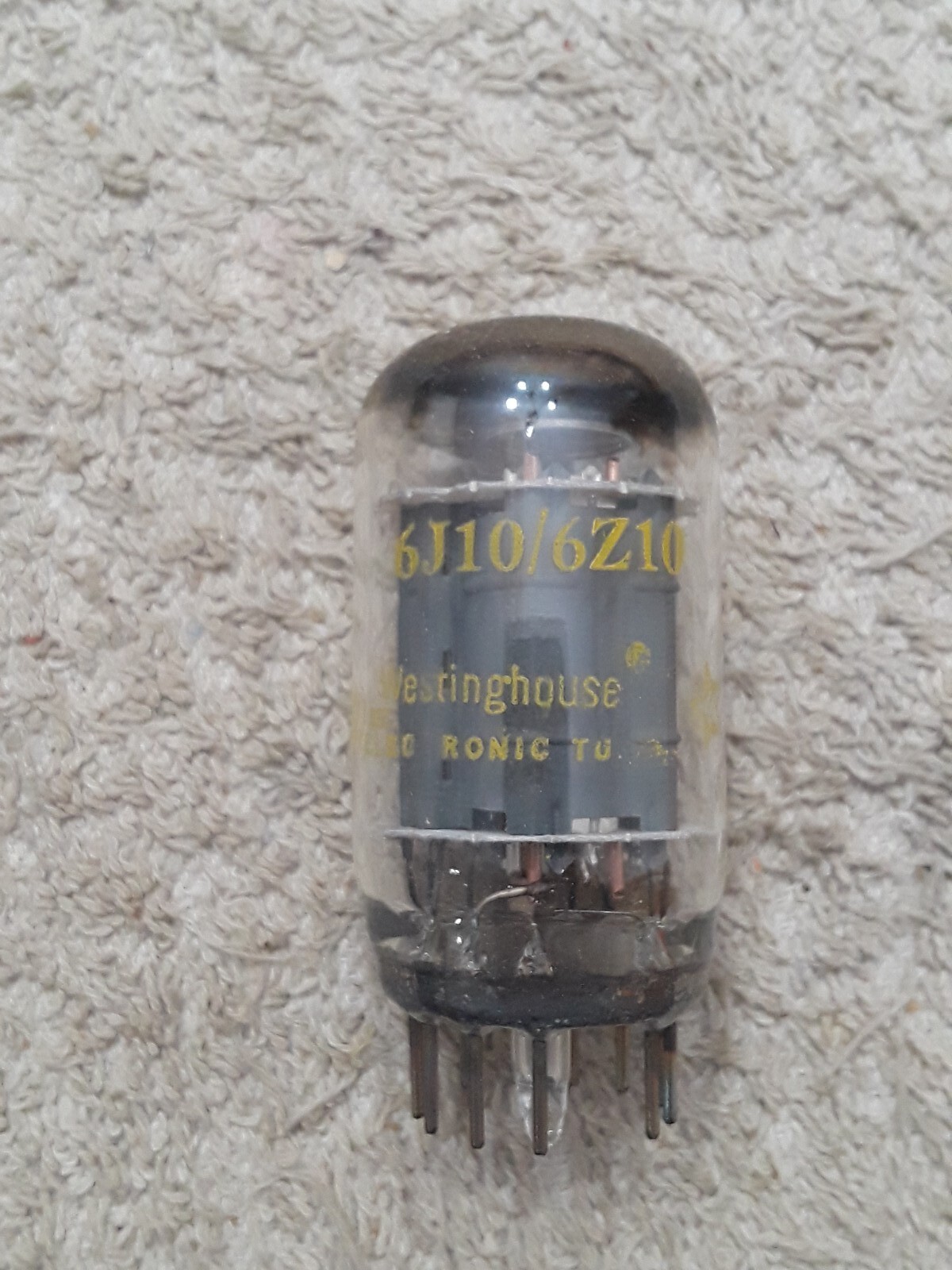 NOS Westinghouse 6J10 / 6Z10 Vacuum Tube