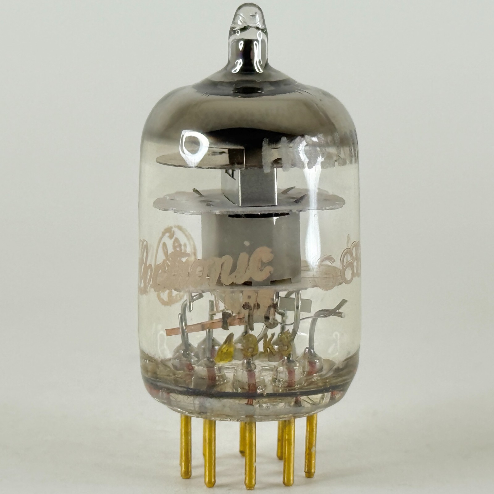 (1) Tested GE CGE 6688 Tube Gold Pins Holland with Box Date Code D4 AY