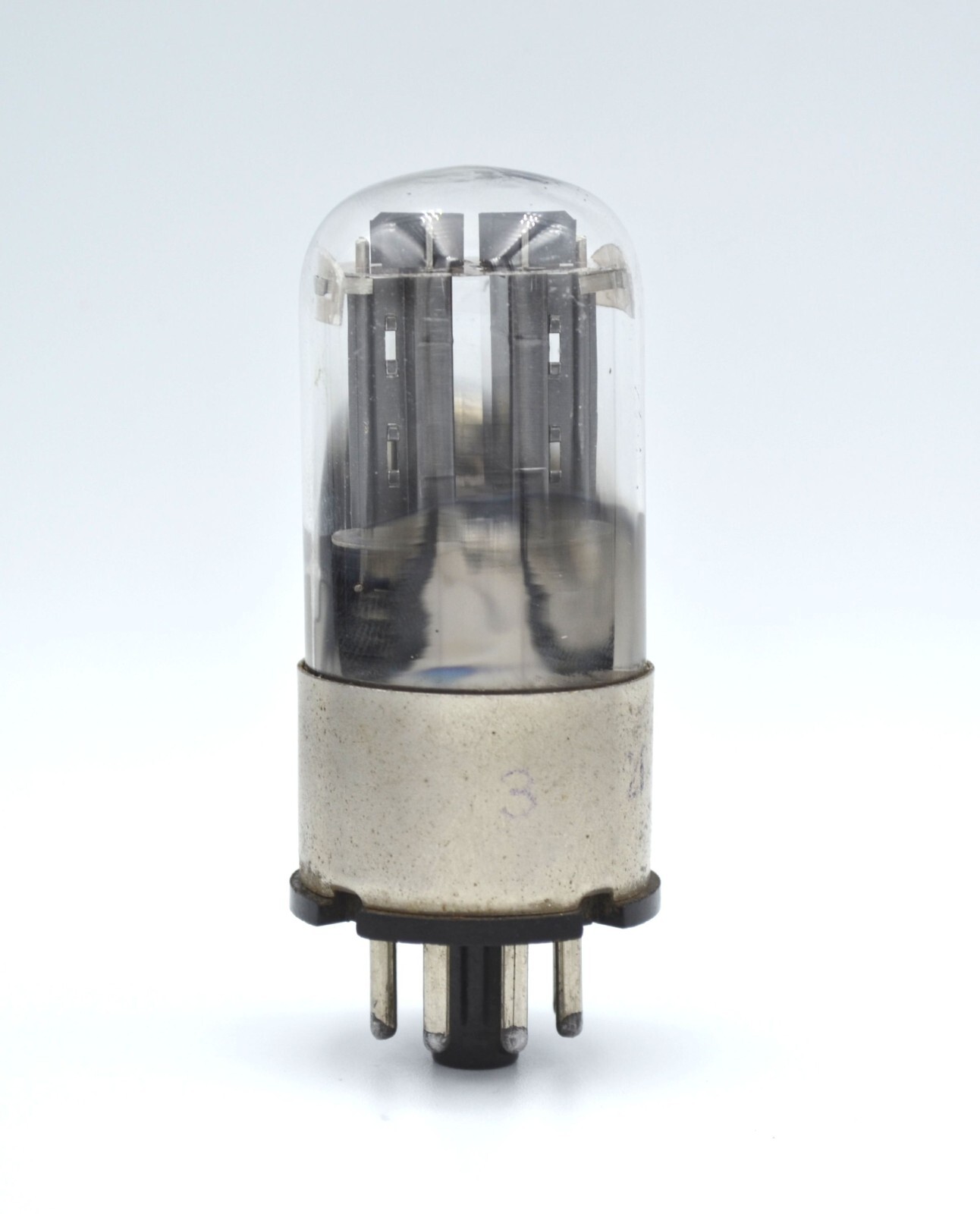 1pcs 6N8S Metal Base MELZ Used Tube NOS 6SN7 ECC32 6SN7G 1578