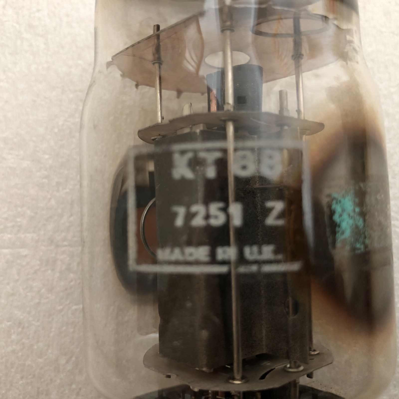 2 X Mullard Genalex KT 88 Vacuum Tube ( TEST )