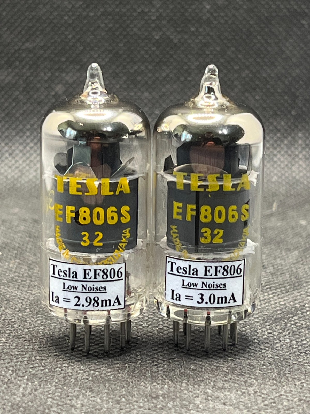 Gold Logo Tesla EF806s (Strong EF86) NOS Tested Audio Accurate Testing