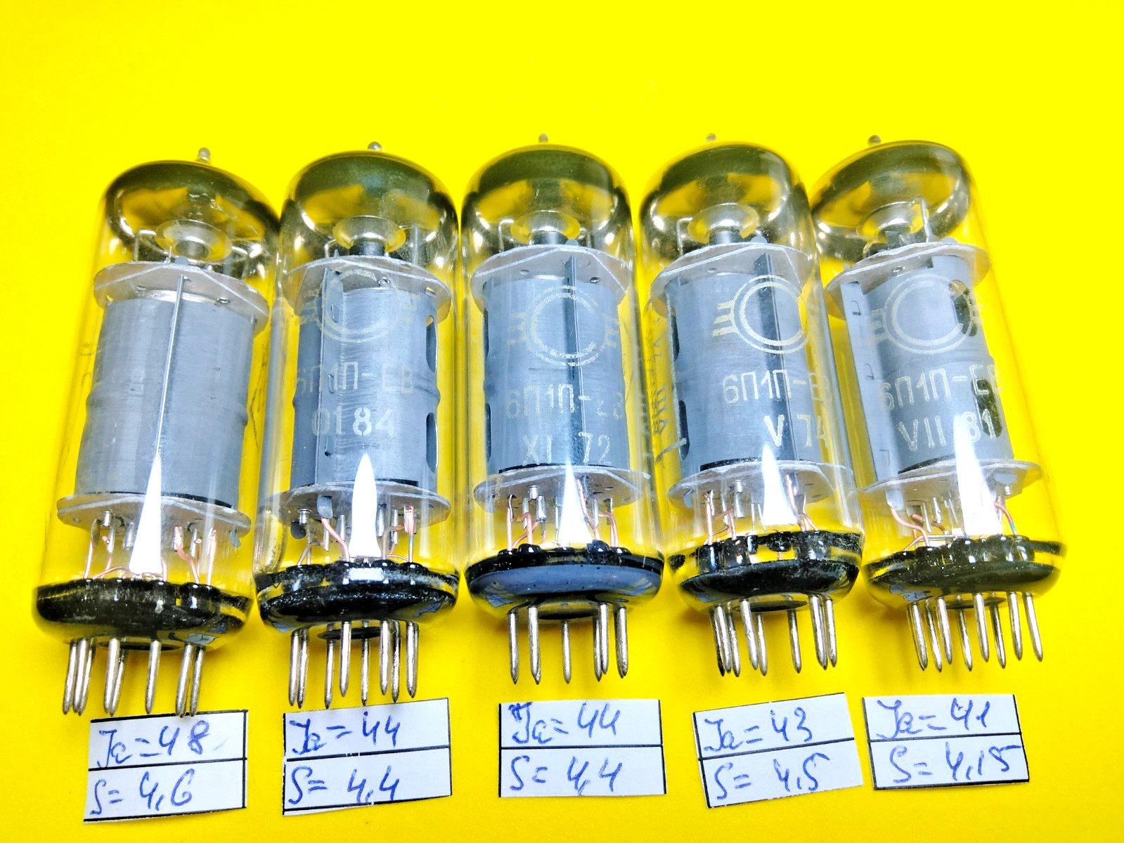 24 pcs NEW 6P1P-EV / 6P1P / Svetlana tubes