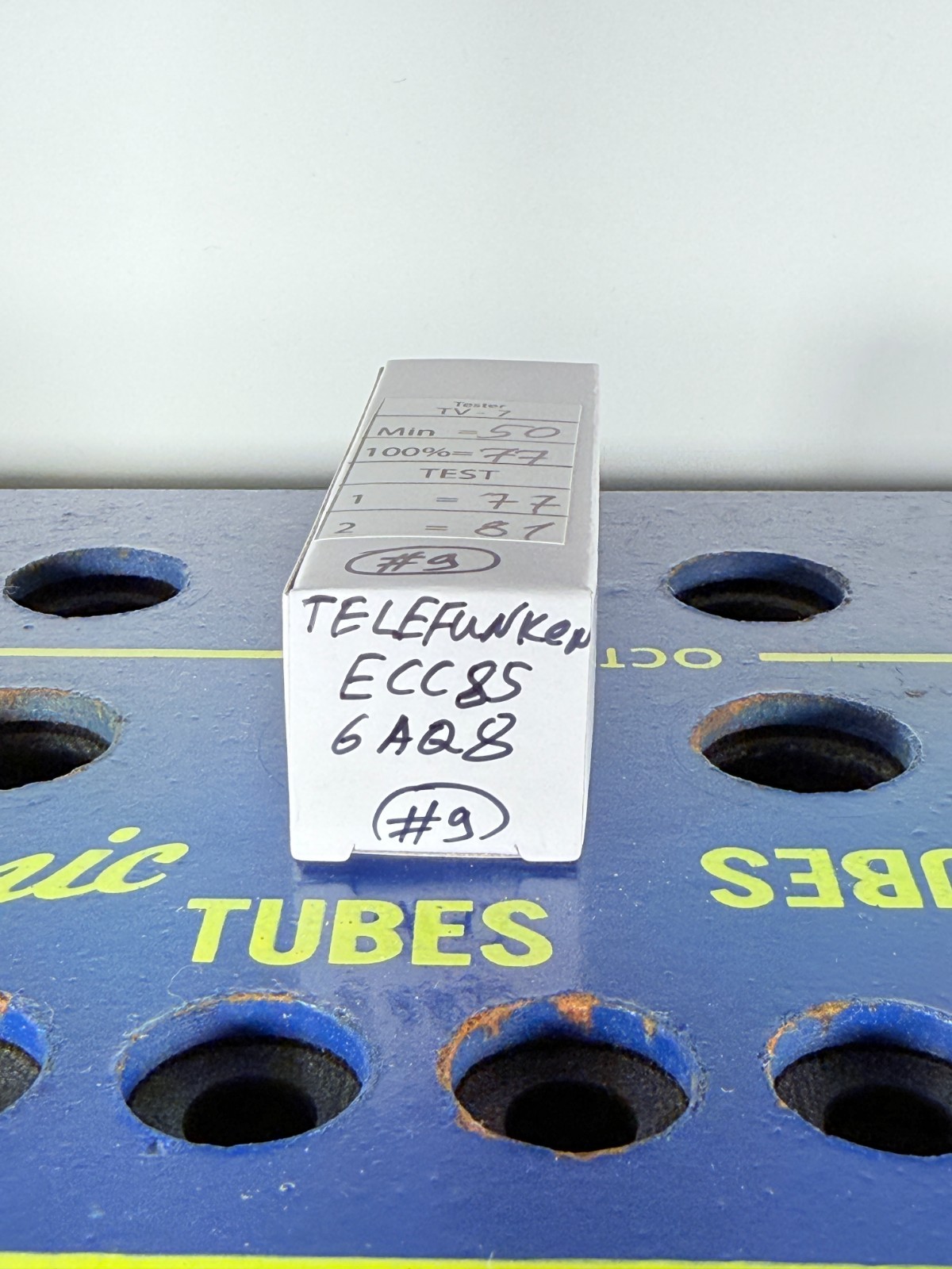 Telefunken ECC85 6AQ8 Diamond Tested Like NOS Tube