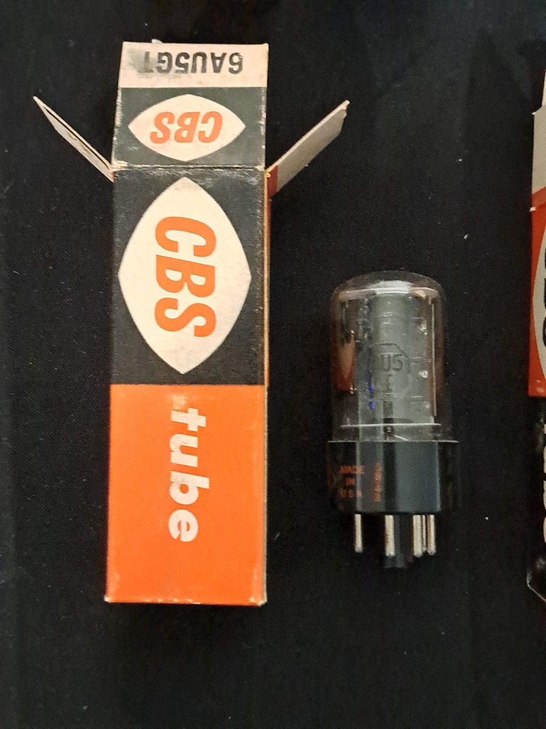 4 Vtg CBS 6AU5GT Electron Vacuum Tube All 4 Tested Very Strong Buying Singularly