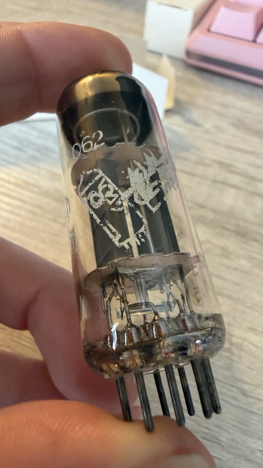 AMPEREX 7062 E180CC BUGLE BOY Treble Clef Heerlan Holland