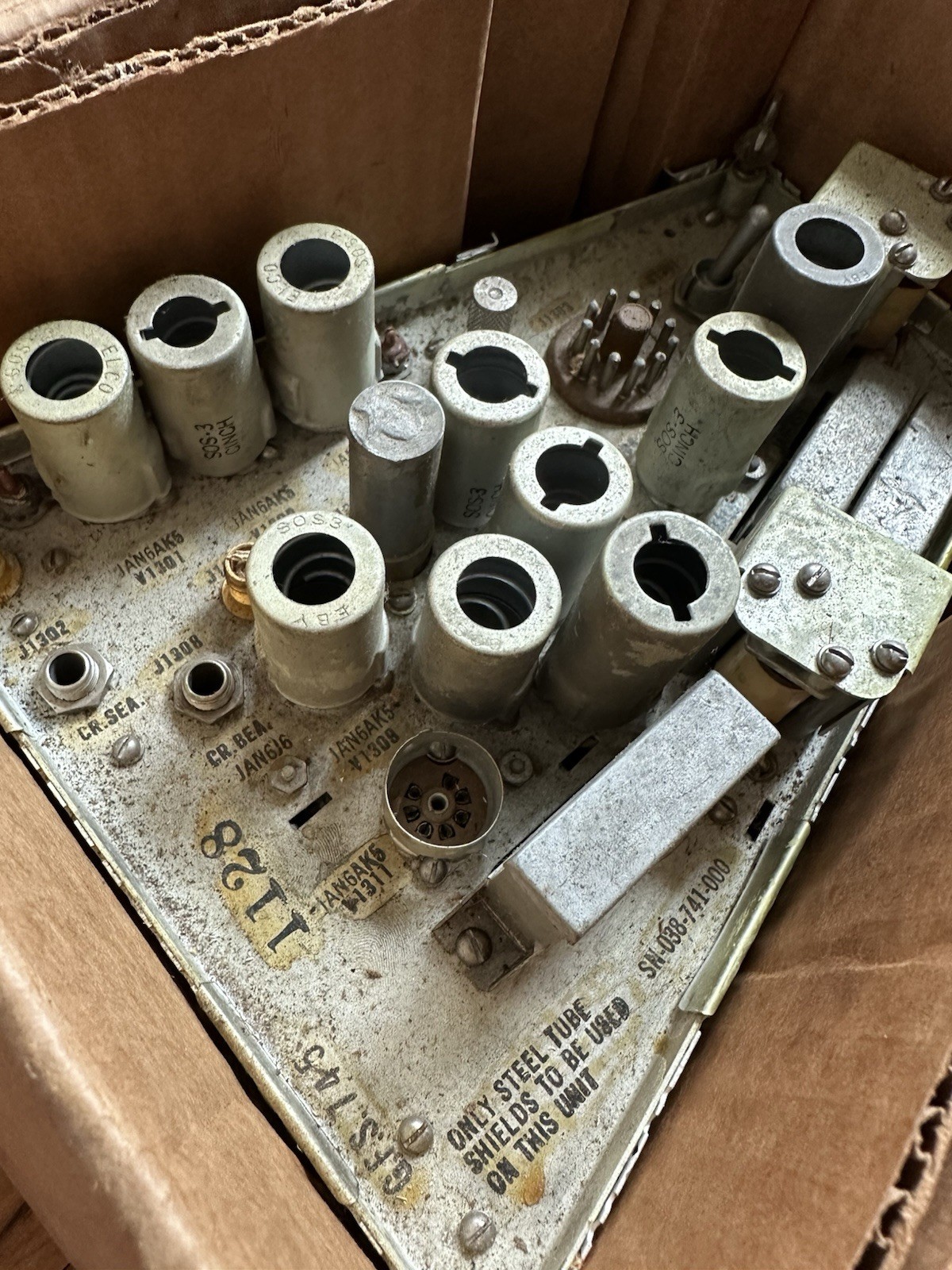 Western Electric GS-15854 BZG Unit Tube Communications Module Original 1955 Box