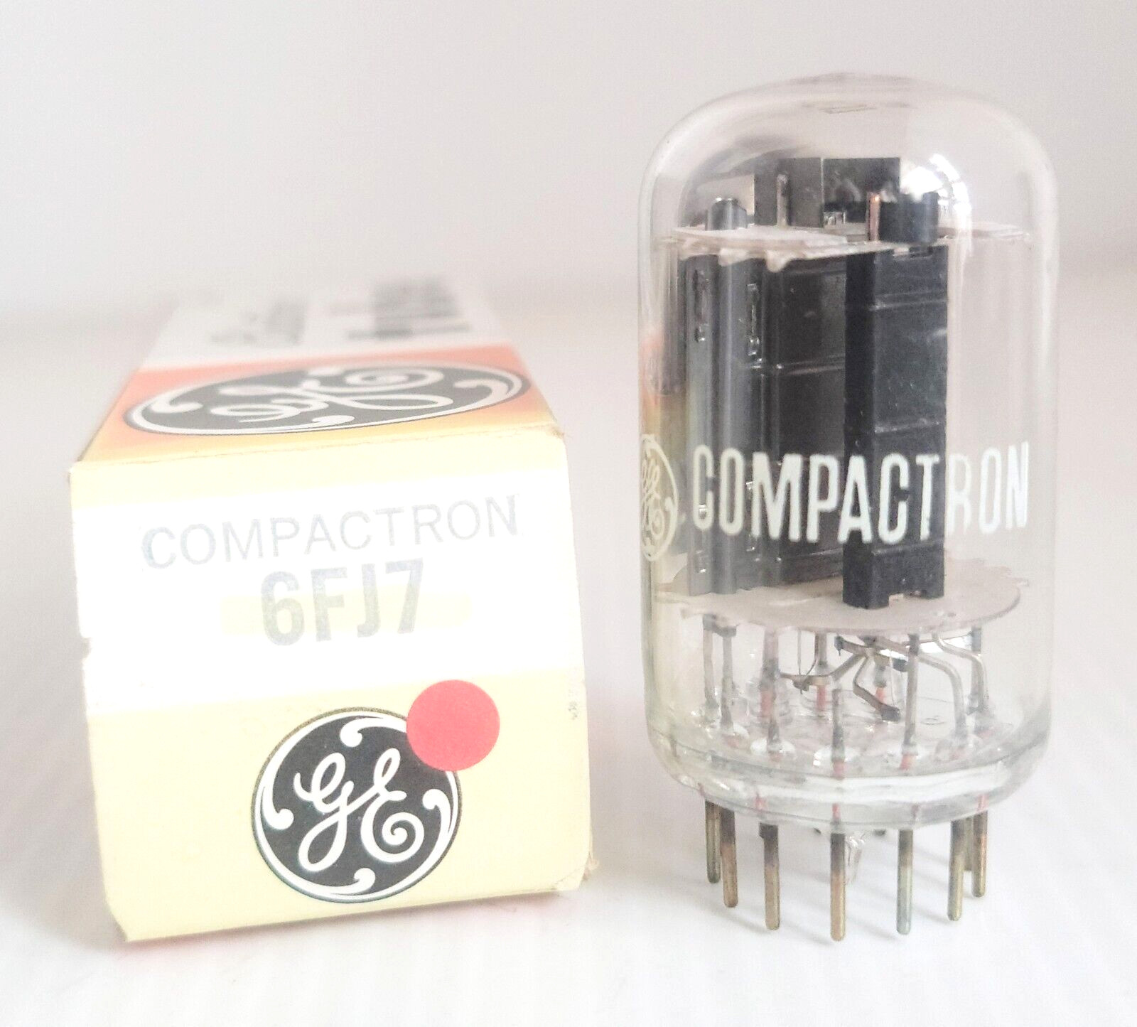 New Old Stock GE 6FJ7 Twin Triode Amplifier Tube Hickok 539C Tested