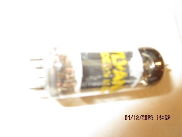 Vintage 6DE7 Sylvania Vacuum Tube Excellent Condition -Tested NO BOX!