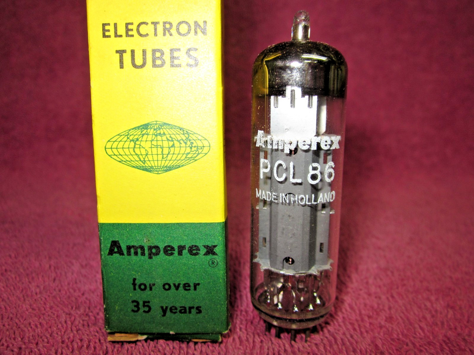 NIB Amperex HOLLAND PCL86/14GW8 Tube J14