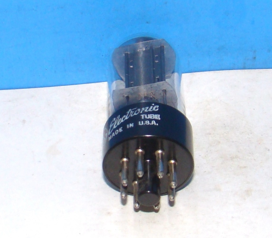 6SN7GTB GE radio audio amplifier electron vintage vacuum tube valve 6SN7GT