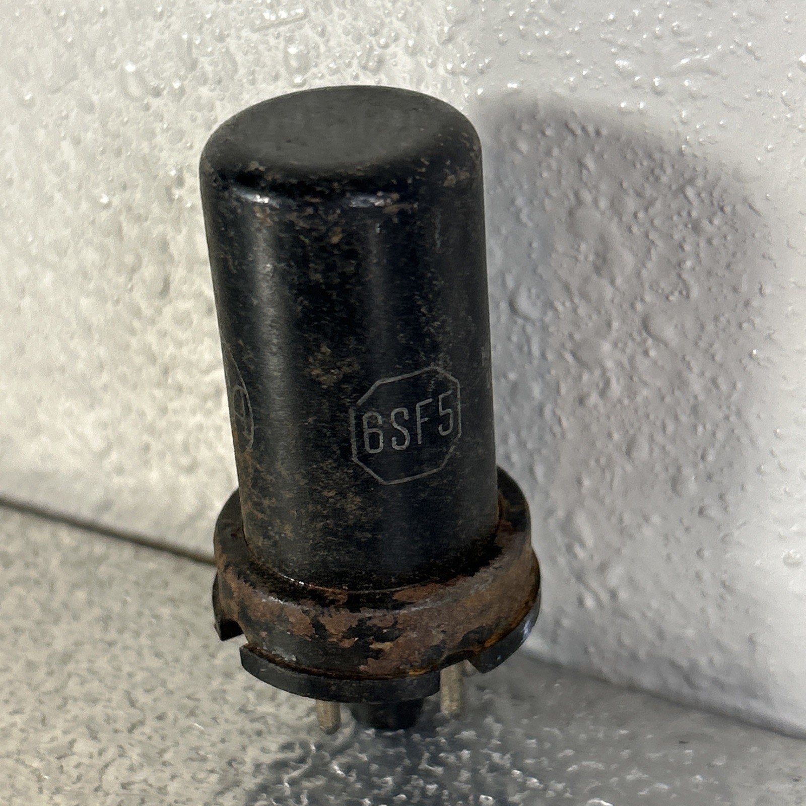 RCA 6SF5 Tube Date Code H6 RCA 6SF5 High Mu Triode Tube