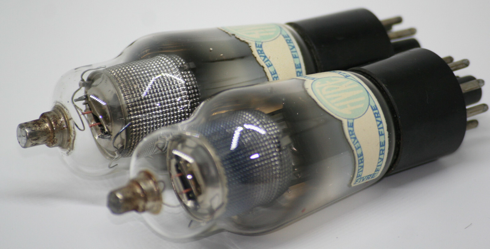 6J7G FIVRE TUBE MESH SHIELD PAIR TRIODE ITALY VALVE PREAMP KTZ63 348A Z63 6J7 X2