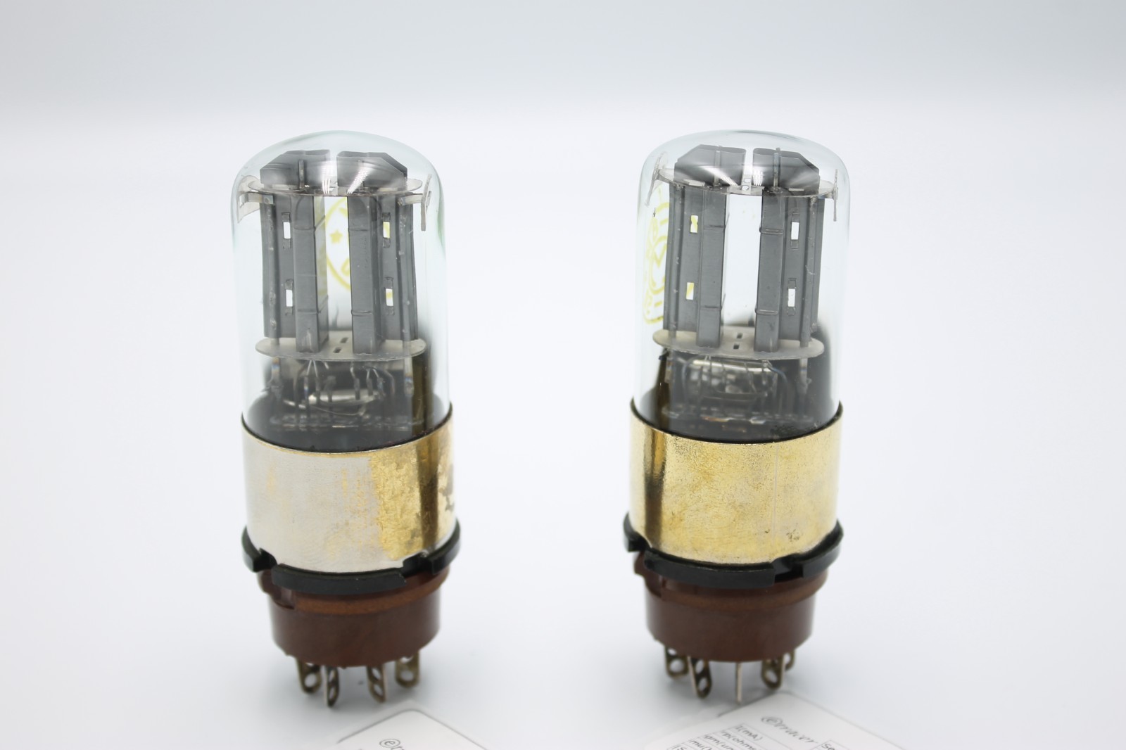 RARE Matched Pair 6N8M/6N8S/6SN7/1578/ECC32.MELZ.Etracer Tested.XI,V-1950′.