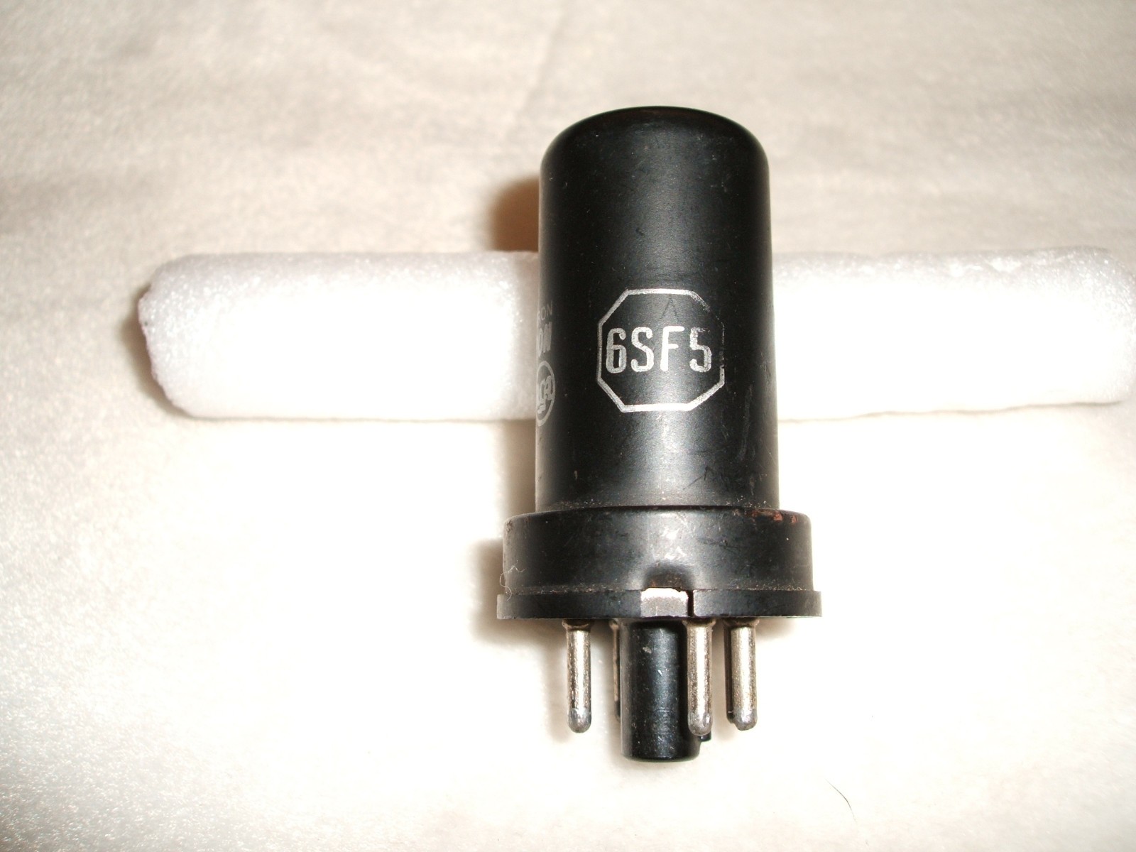 (1) RCA 6SF5 Metal Vacuum Radio Tube Tested NOS Hickok 539C Tested good