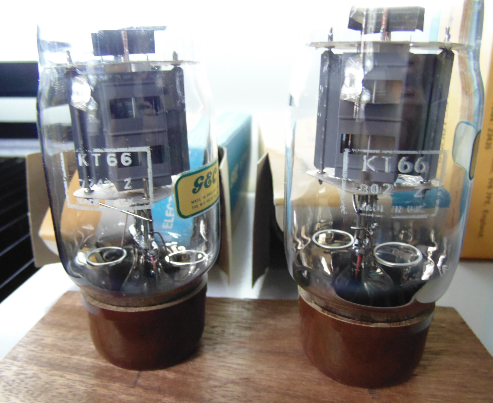 GEC KT66 tube QUAD same batch NIB NOS