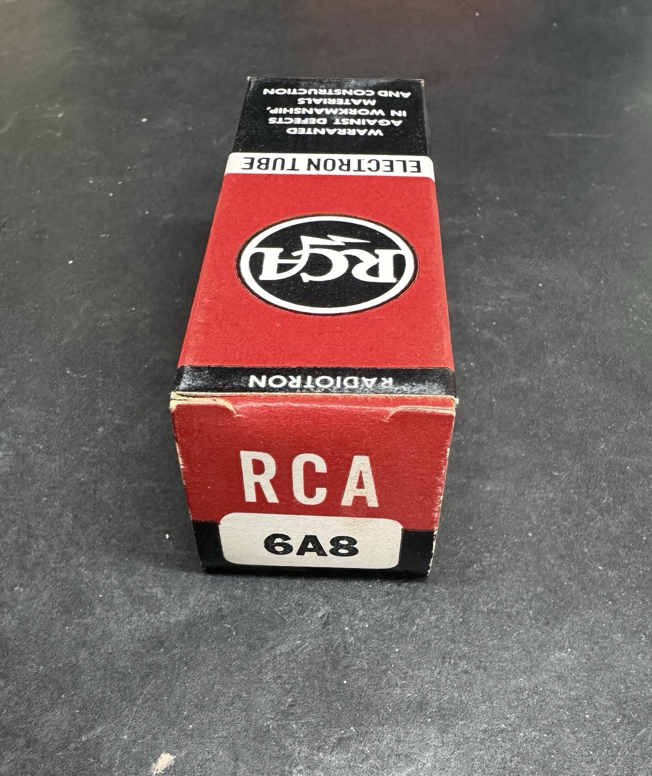 NEW Vintage NOS RCA 6A8 Vacuum Tube Valve Electronic Radio E5