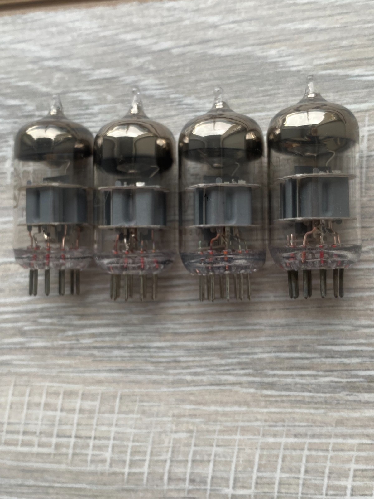 6N23P VOSKHOD MATHED QUAD getter on a wire gold grid NEW SAME DATE 8-1971 /6922