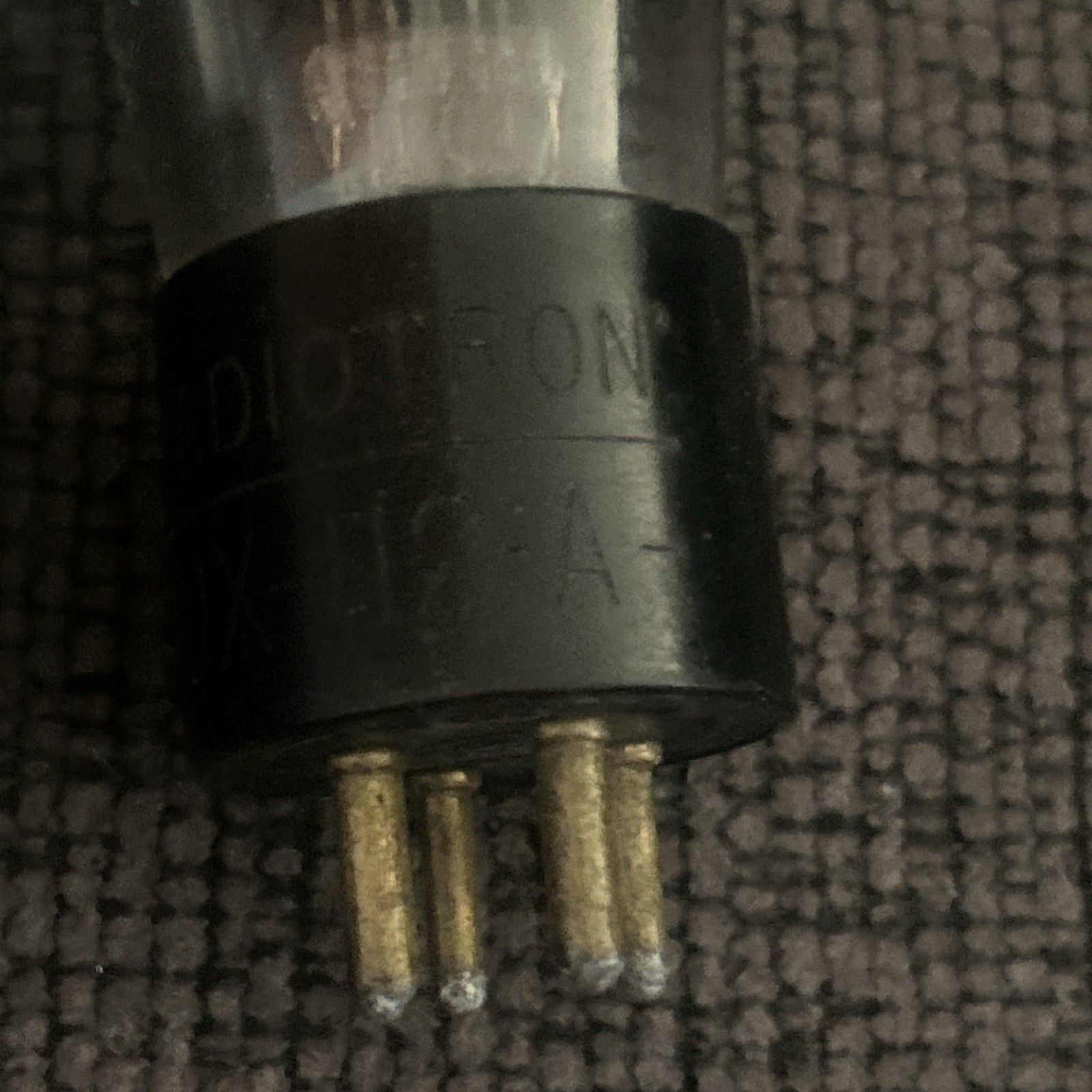4 UV UX-301-A /112a Crosley GLOBE VINTAGE TUBE TESTED RCA RADIOTRON Untested