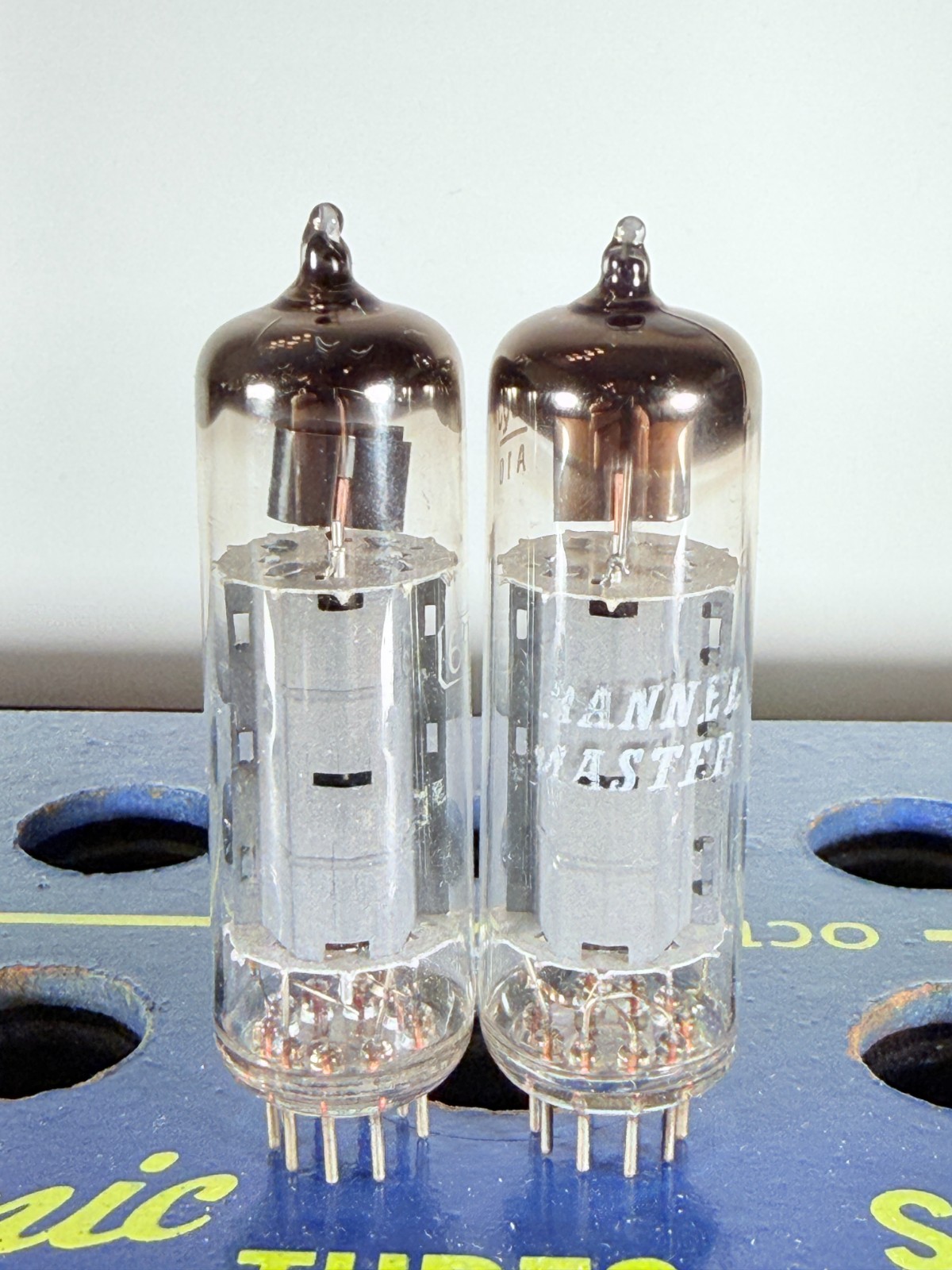 Lot of 2 Tube ( Pair ) NEC Vintage EL84 6BQ5 Japan Tested Good Tube