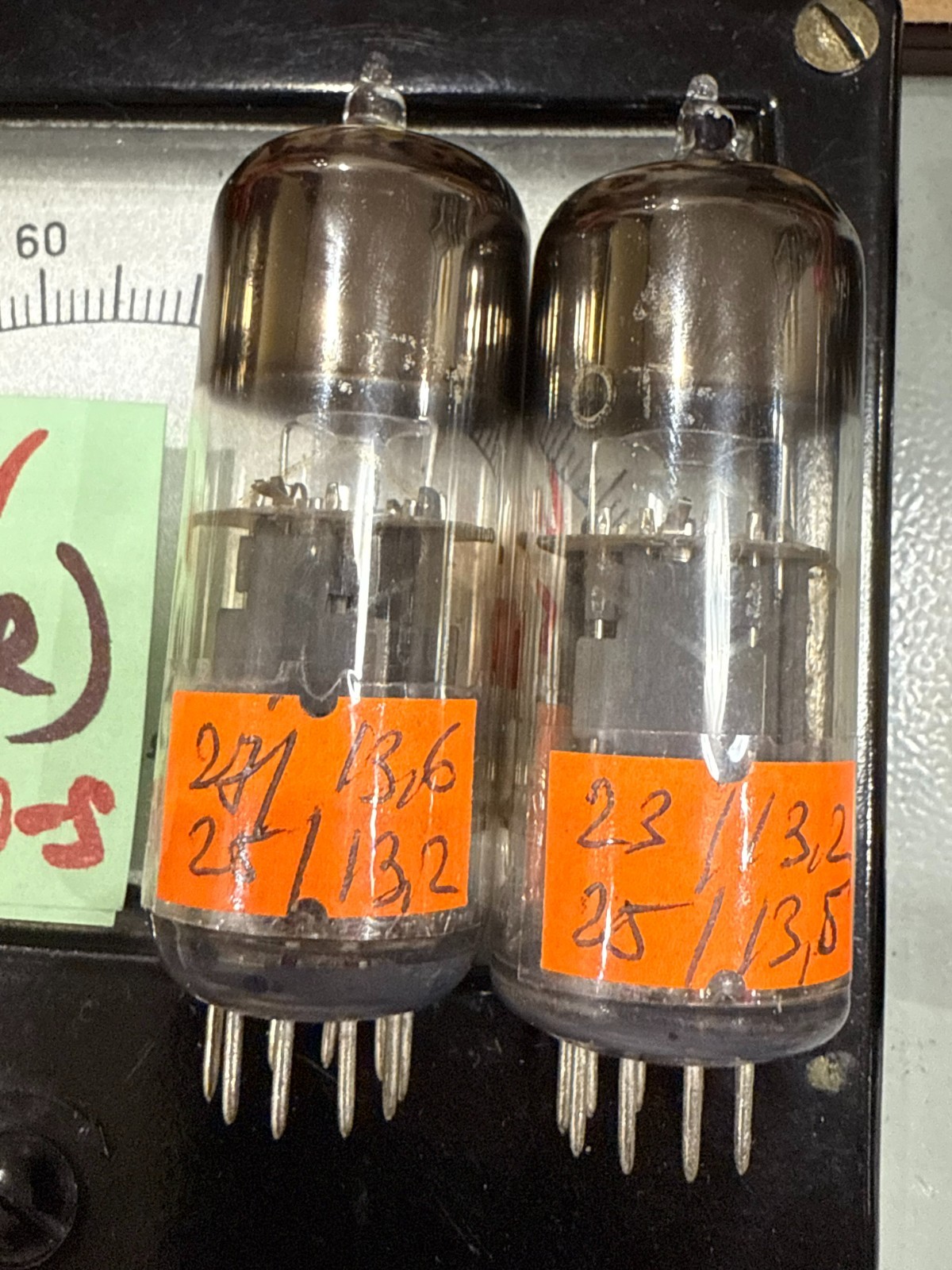 2x FOTON 6N6P (ECC99 E182CC ~6N30P) SQUARE GETTER, DOUBLE TRIODE MATCHED PAIR #7