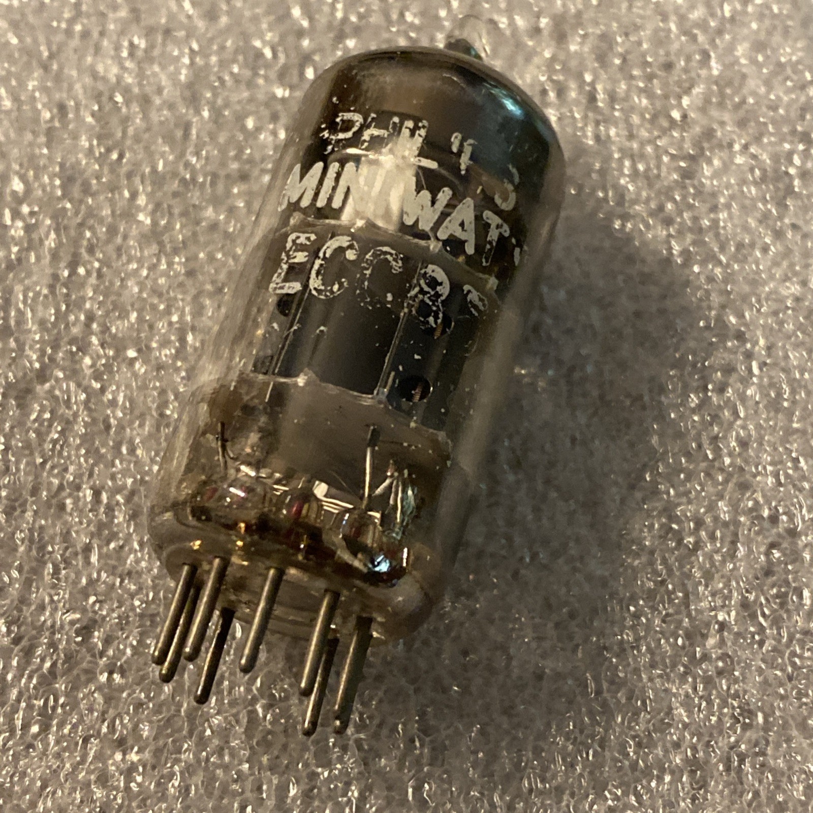 Philips Miniwatt ECC83 12AX7 Vacuum Tube Vintage 1963 Holland Rare