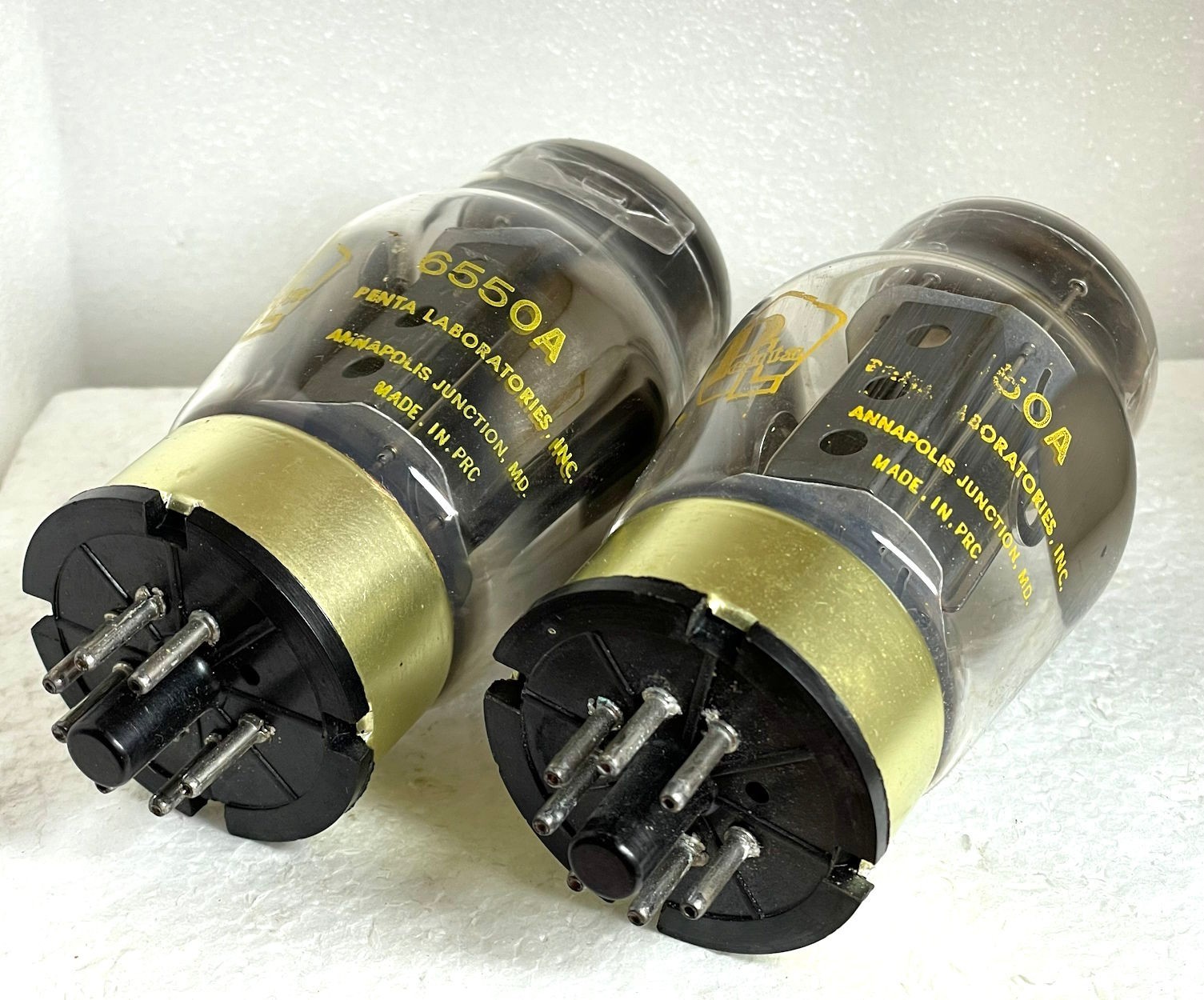 2 x NOS tube 6550A = KT88 Penta USA perfect matched pair